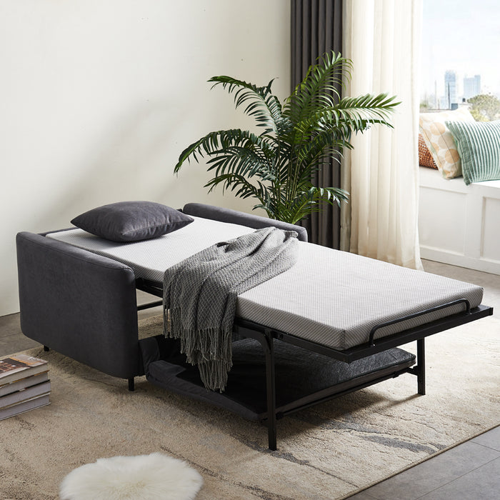 Mateo Single Sofa Bed Grey