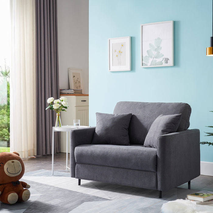 Mateo Single Sofa Bed Grey