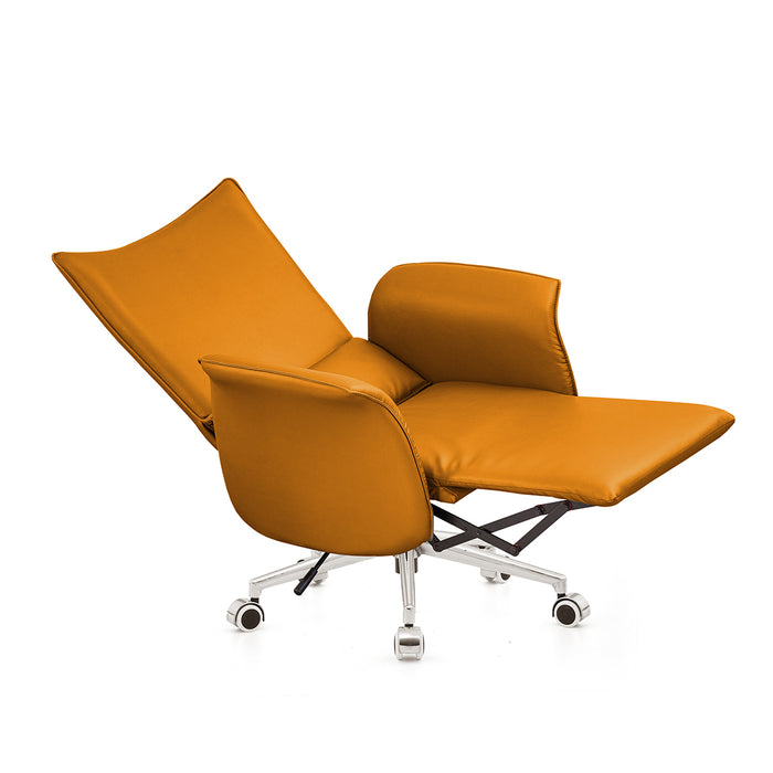 Junee Office Recliner Chair Orange