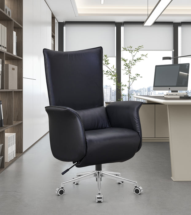 Junee Office Recliner Chair Charcoal Black