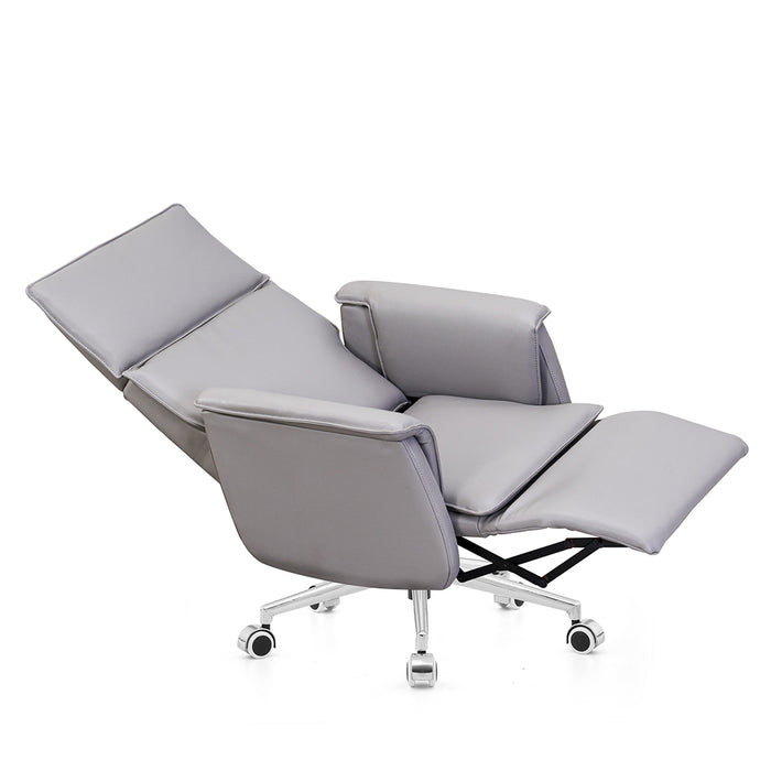 Leeton Office Recliner Chair Koala Grey