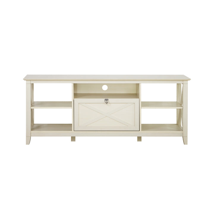 Laura Tv Unit - Antique White