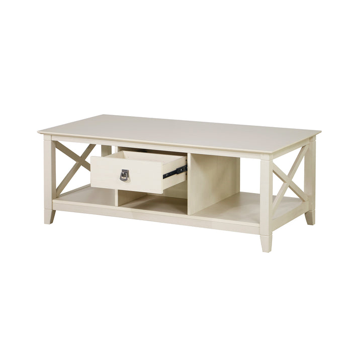 Laura Coffee Table - Antique White