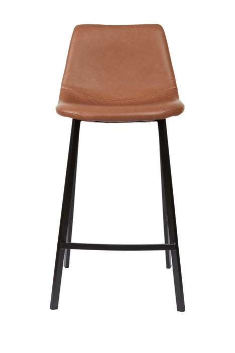 Hugo Bar Stool Cognac (Set of 2)