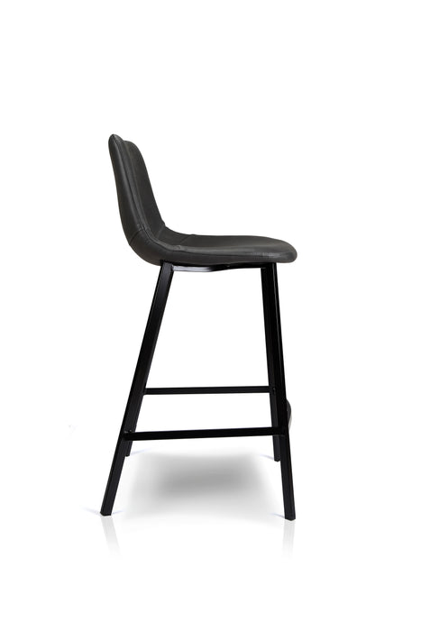 Hugo Bar Stool Antique Black (Set of 2)