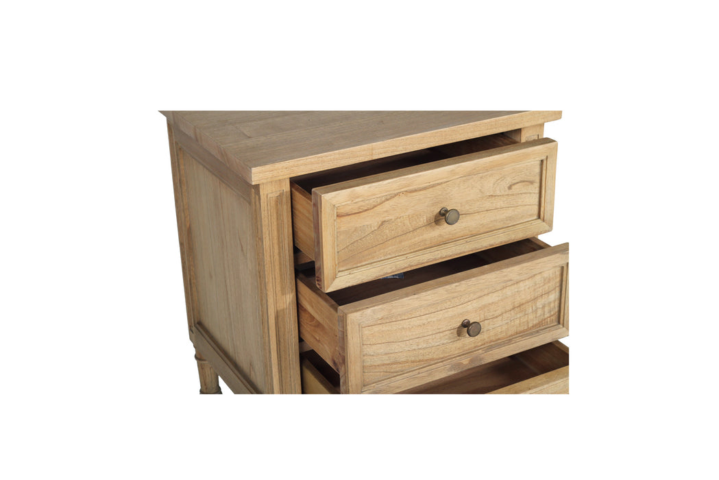 Harrison Bedside Table - 3 Drawer