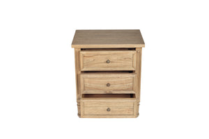 Harrison Bedside Table - 3 Drawer