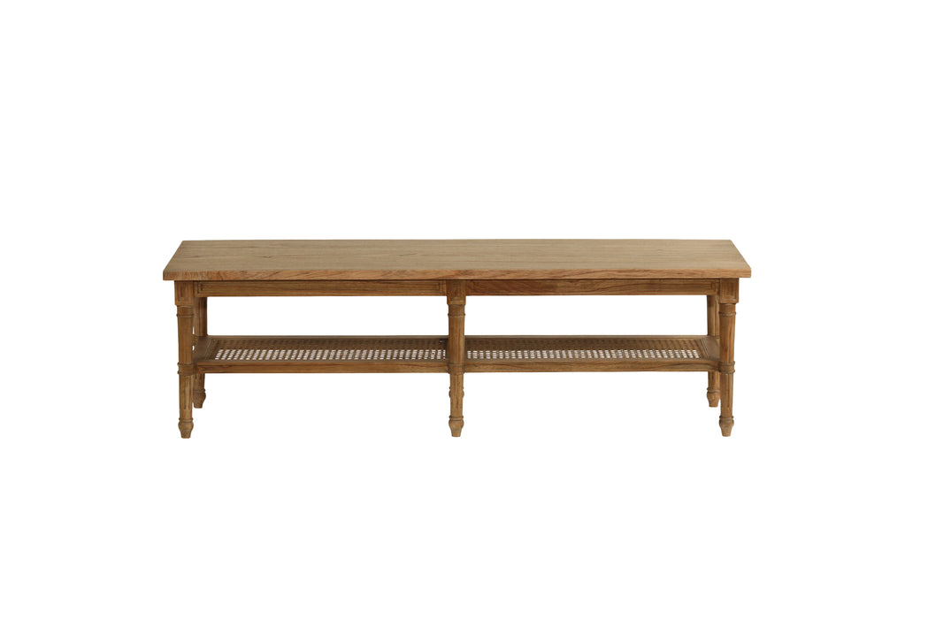 Hamilton Bench Seat - 1.5m - Weathered Oak 150cm