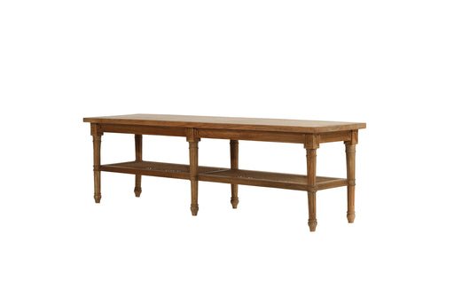 Hamilton Bench Seat - 1.5m - Weathered Oak 150cm