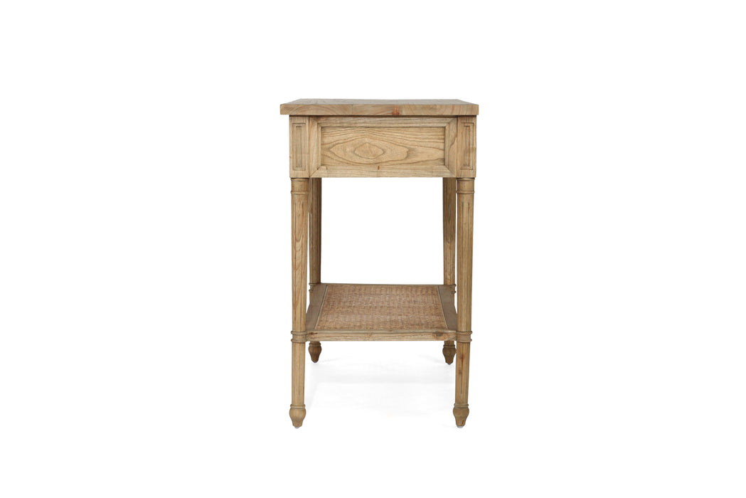 Harrison Weathered Oak Console Table - 100cm