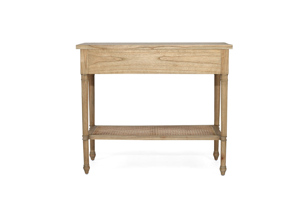 Harrison Weathered Oak Console Table - 100cm