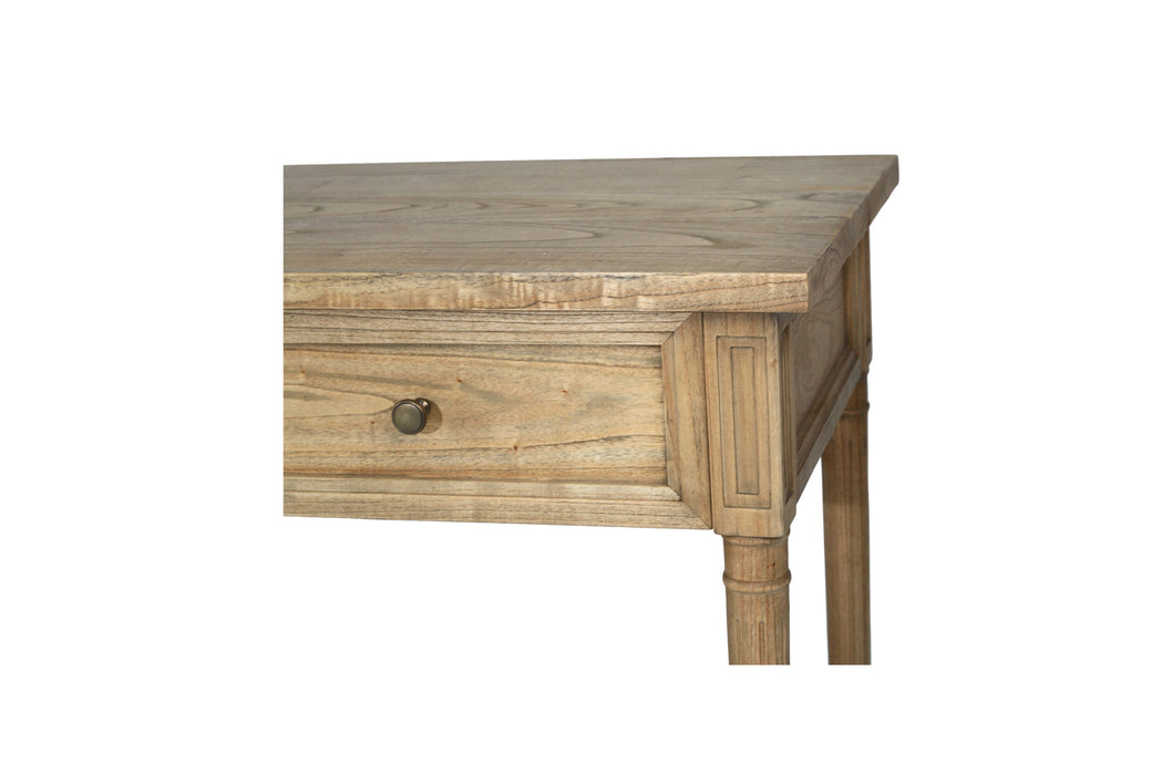 Harrison Weathered Oak Console Table - 100cm