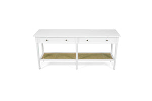 Harrison White Console Table - 185cm