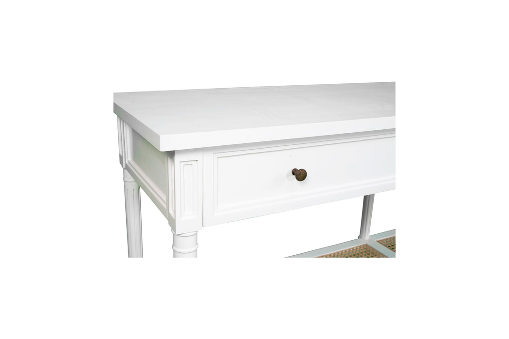 Harrison White Console Table - 185cm