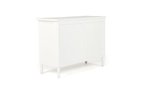 Harrison Cane Two Door Sideboard - White