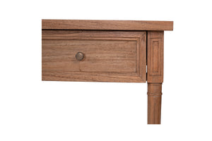 Harrison Weathered Oak Console Table - 185cm