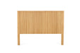 Harlow Bedhead - Natural Oak - Double