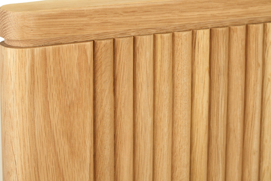 Harlow Bedhead - Natural Oak - Queen