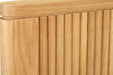 Harlow Bedhead - Natural Oak - Queen