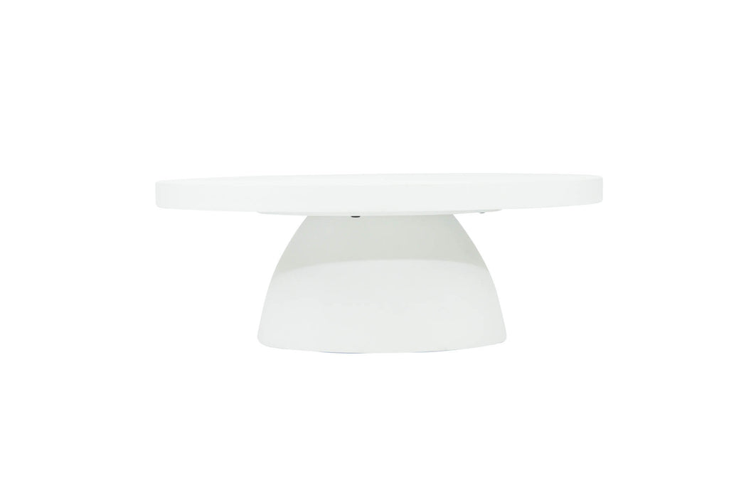 Harlow Coffee Table - 80cm - 80cm White