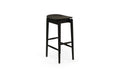 Harlow Backless Counter Stool - Black - Black 66cm Backless