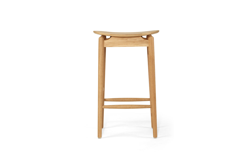Harlow Backless Counter Stool - Natural - Natural 66cm Backless