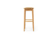 Harlow Backless Counter Stool - Natural - Natural 66cm Backless