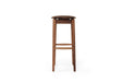 Harlow Backless Counter Stool - Walnut - 66cm Backless
