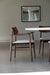 Harlow Dining Armchair - Walnut - Linen
