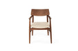 Harlow Dining Armchair - Walnut - Linen