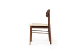 Harlow Dining Chair - Walnut - Linen