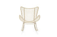 Harper Outdoor Rocking Chair - Greige - Linen Grey
