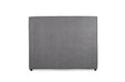 Harvey Upholstered Bedhead - Single - Blue Grey