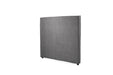 Harvey Upholstered Bedhead - Queen - Blue Grey