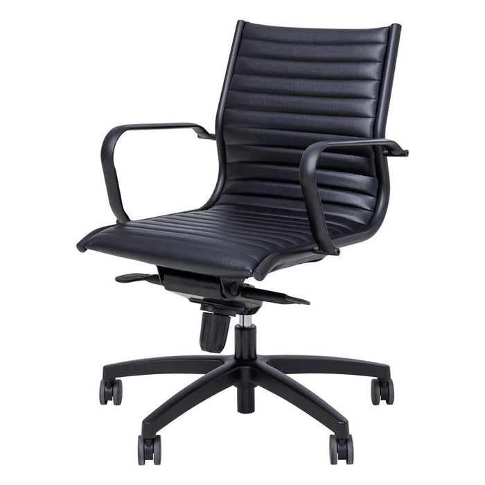 Black Metro Mid-Back Executive Chair