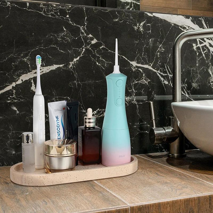 Pietra Oval Travertine Tray