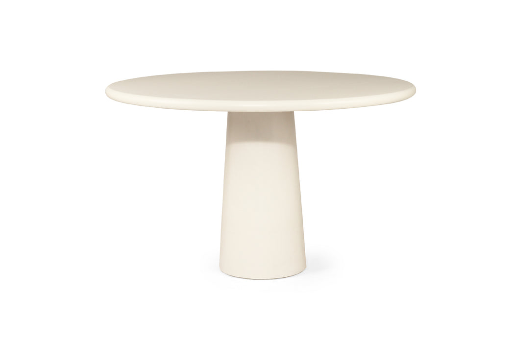 Hugo Dining Table - 100cm - Ivory - Ivory 100cm