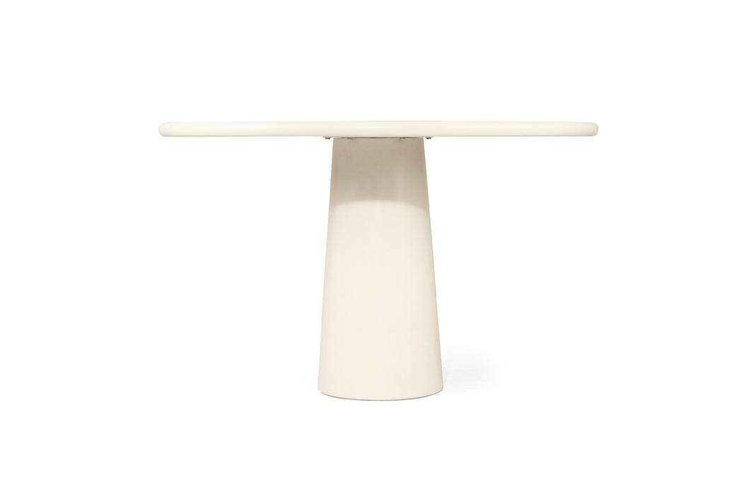 Hugo Dining Table - 100cm - Ivory - Ivory 100cm