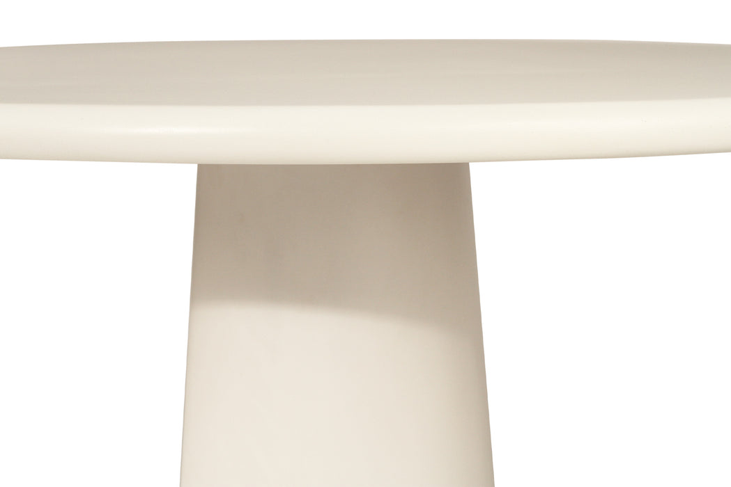 Hugo Dining Table - 100cm - Ivory - Ivory 100cm