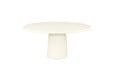 Hugo Dining Table - 160cm - Ivory - Ivory 160cm