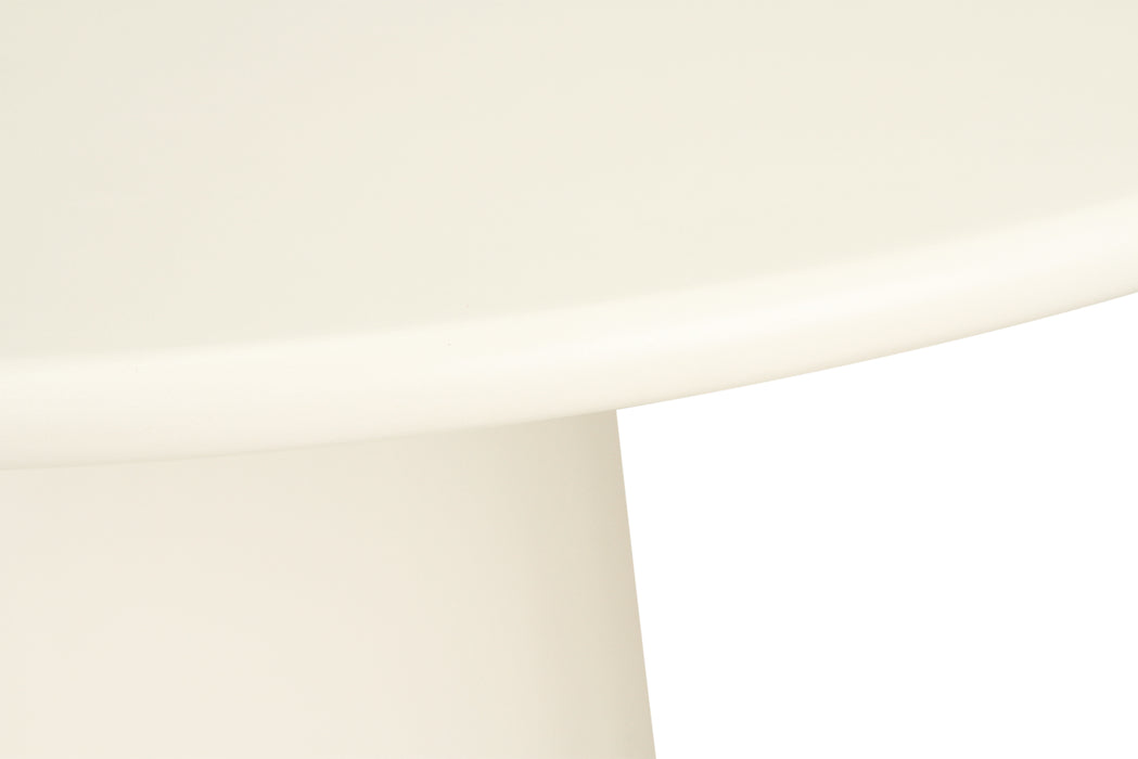 Hugo Dining Table - 160cm - Ivory - Ivory 160cm