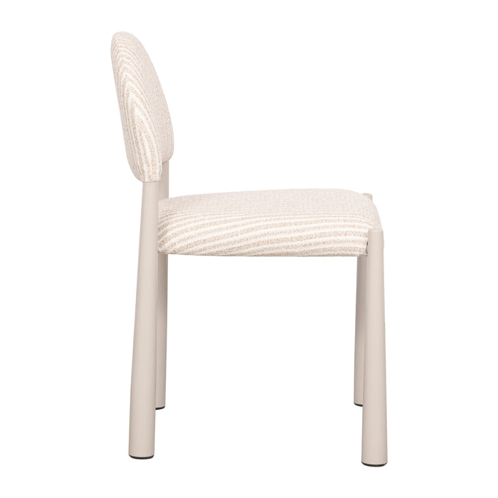 Pebbles Arch Dining Chair- Stripes