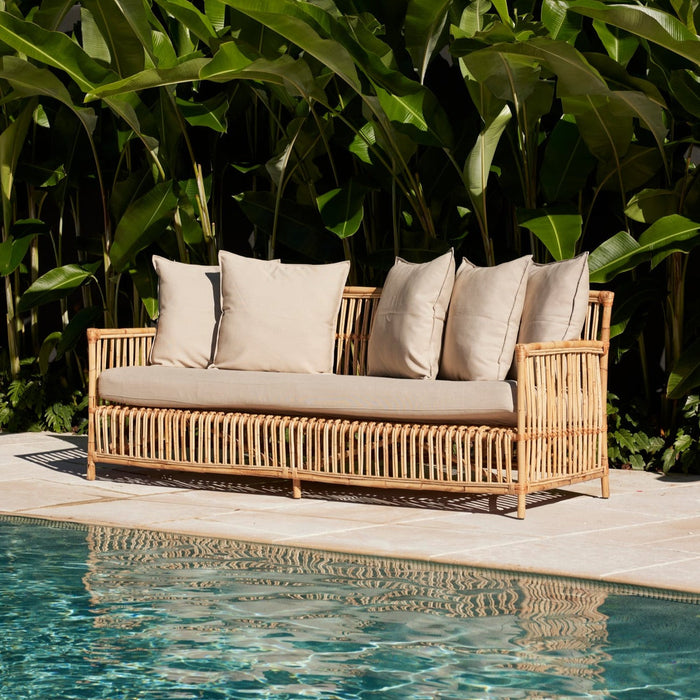 Lene Rattan Sofa