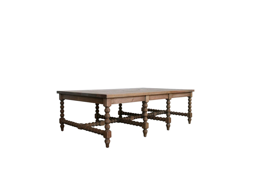 Stradbroke Bobbin Coffee Table - Plain Top