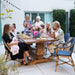 Newport Pedestal Table - 240cm - Weathered Oak 240cm