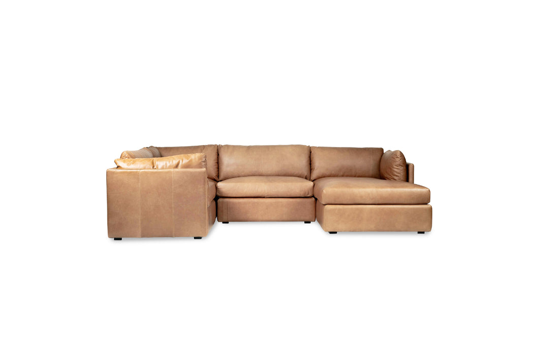 Frankie Modular Sofa - Trends Saddle Leather - Armless
