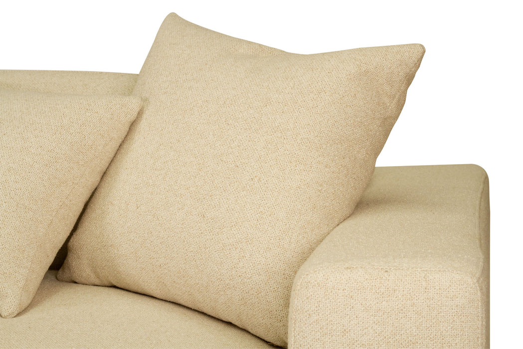 Ziggie 4 Seater Sofa - Boucle Oatmeal - 3S