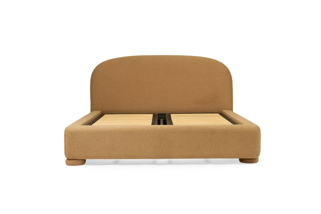 Milo Bed - Sheepskin Toast - Queen