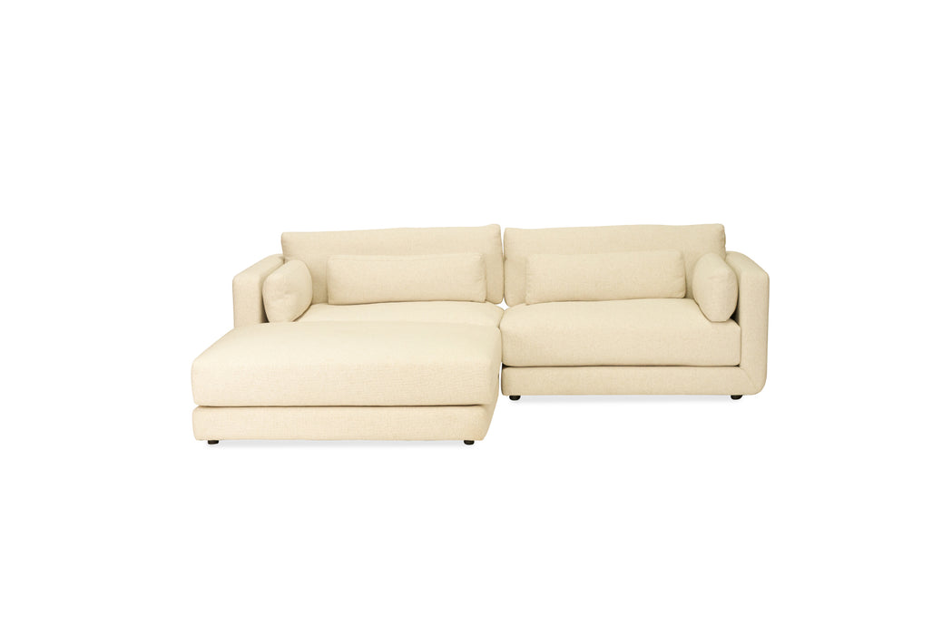 Vermont Modular Sofa - Oatmeal Boucle - Rhf