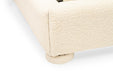 Milo Bed - Boucle Ivory - Queen